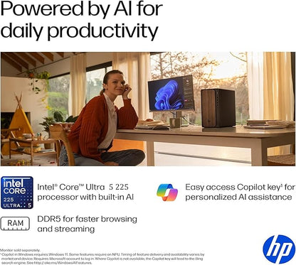 HP 2025 OmniDesk M03 Premium Business Next Gen AI Desktop Computer Intel Core - Image 7