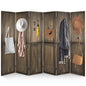 Babion 6 Panel Pegboard Display, Peg Board Room Divider Freestanding Folding by BabionDecorateYourhome