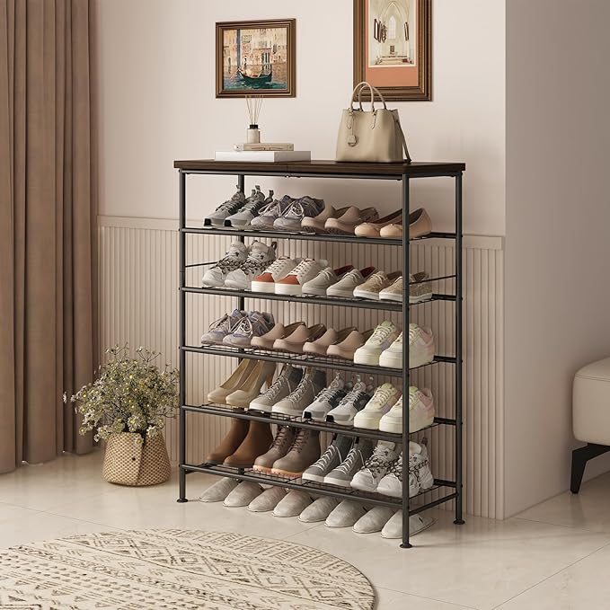 SUOERNUO Shoe Rack Organizer 6 Tier - Image 2
