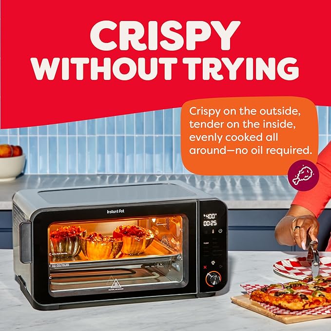Instant Pot No Preheat Required* 6-Slice Air Fryer Toaster Oven - Image 4