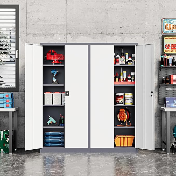 Metal Storage Cabinet-72” Tall Steel File Cabinets - Image 7