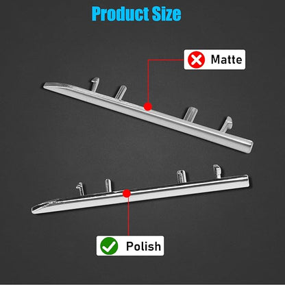 Jaronx Compatible with Mercedes Benz AC Button Trim E Class W212, Air - Image 4