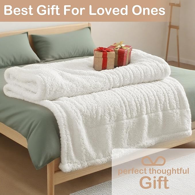 Electric Heated Blanket Queen Size 84"×90" Dual Control, 9 Heating Settings & - Image 5