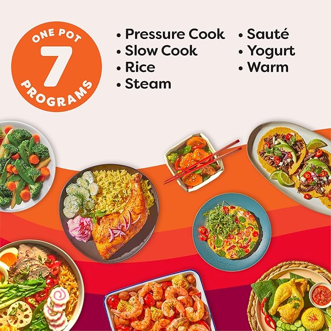 Instant Pot 4QT RIO Mini 7-in-1 Multi-Cooker, Pressure Cooker, Slow cook - Image 5