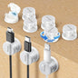 9 Pack Spring Cord Organizer Cable Clips, 2025 Latest Nearockle Phone Charging by ELECTRONICSORGANIZATION
