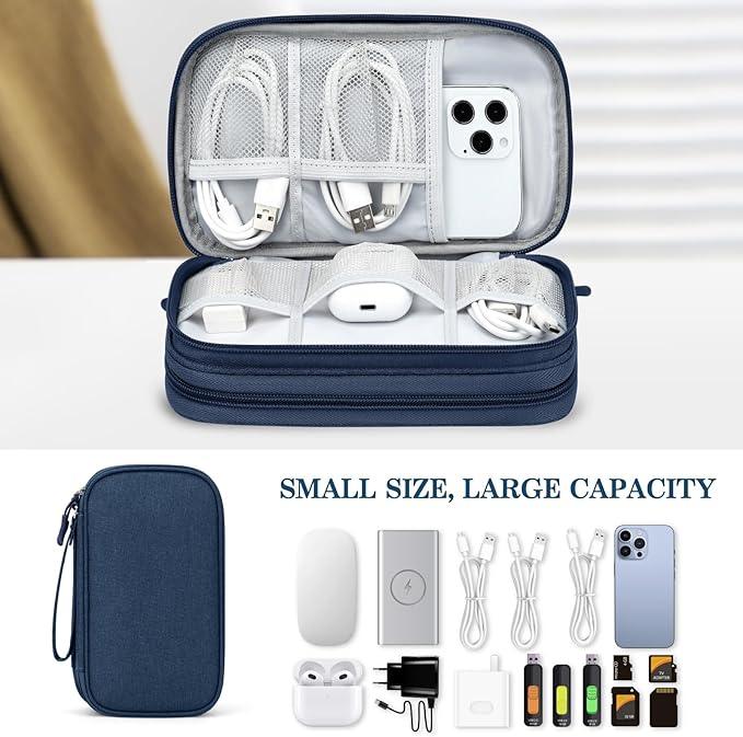 FYY Electronic Organizer, Travel Cable Organizer Bag Pouch Electronic - Image 6