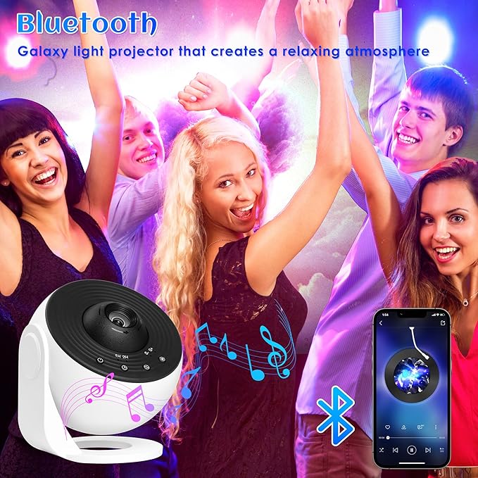 Galaxy Projector for Bedroom Pro Version, HD 12 in 1 Film Discs Star Projector - Image 6