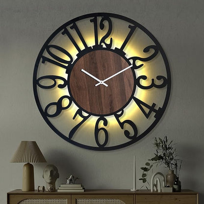 Casaformia 32'' Large Silent Wall Clock by Unknown