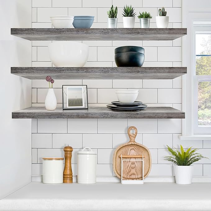 Sorbus Floating Shelves for Wall - Image 2