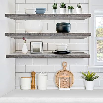 Sorbus Floating Shelves for Wall - Image 2