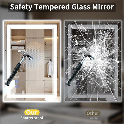 24"x30" LED Bathroom Mirror - Image 6