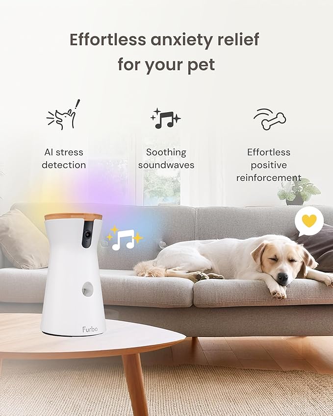 Furbo 360° Dog Camera Unlock w/Paid Plan: Home Security & Dog Safety Alerts - Image 7