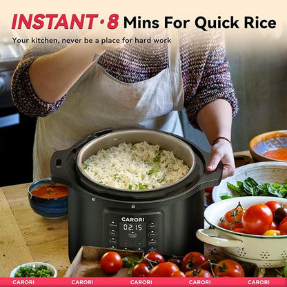 1200W 12-in-1 Electric Pressure Cooker 8Qt, Stainless Steel Pressure Cooker - Image 7