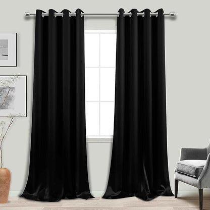 KOUFALL 132 Inch Curtains Long - Image 3