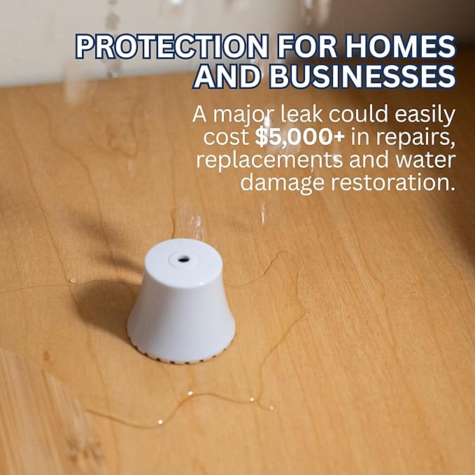 Flood Buzz Small Water Leak Alarm 3-Pack | Ready to Use Right Out of The Box - Image 6