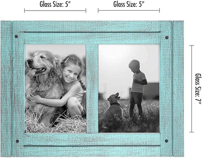 Americanflat Hinged 5x7 Double Picture Frame - Image 3