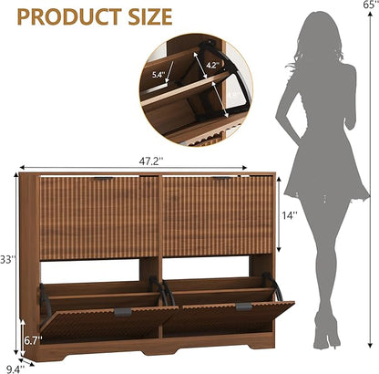 Shoe Cabinet Storage for Entryway - Image 2