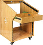 Sound Town DIY Solid Carbonized Bamboo Studio Rack by SOUNDTOWN