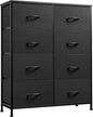WLIVE Fabric Dresser for Bedroom, Tall Dresser by WLIVE