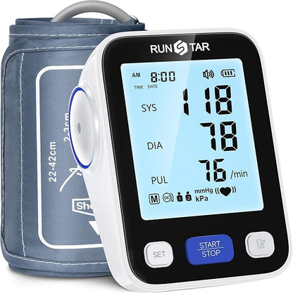 RunStar Upper Arm Blood Pressure Monitor by RunStar