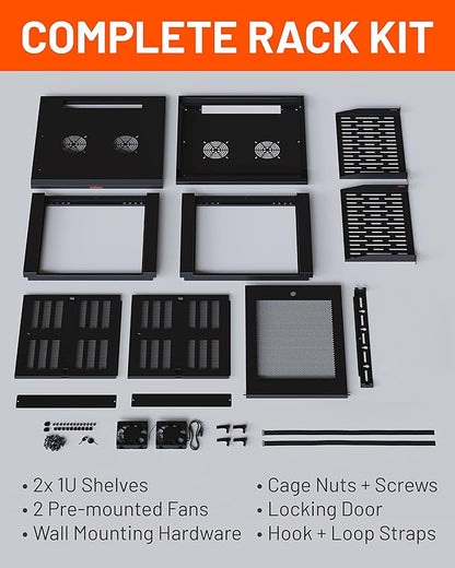 ECHOGEAR 9U Network Rack - Image 6