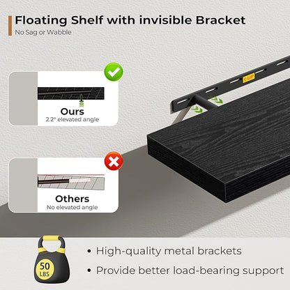 Fun Memories 55 Inch Floating Shelves - Image 4