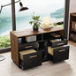 4 Drawer File Cabinet, Wood Filing Cabinet by ModernMate