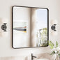 TokeShimi 30 x 30 Black Bathroom Mirror, Rectangle Bathroom Wall Mirror by RefinedBathroomAccessories