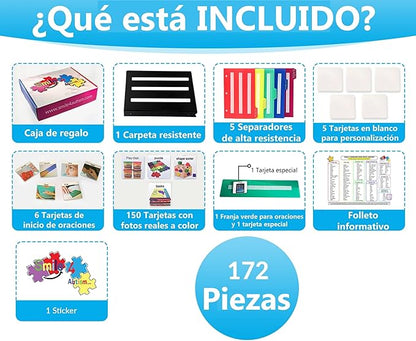 Visual Communication Book, 162 ASD Photo Picture Cards: Autism Language - Image 3