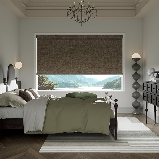Boolegon Motorized 100% Blackout Roller Blinds - Image 8