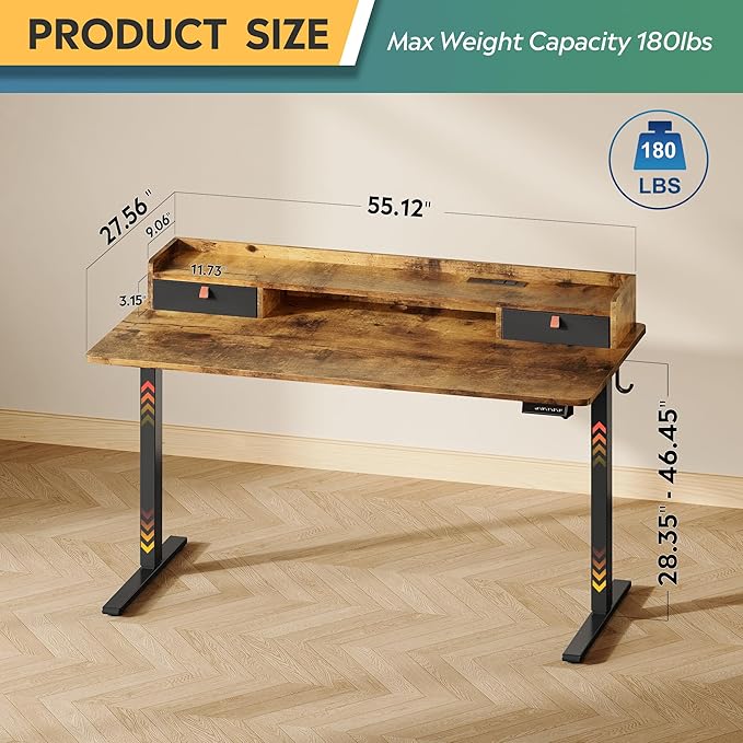 DEVAISE 55×28 Inch Electric Standing Desk - Image 3