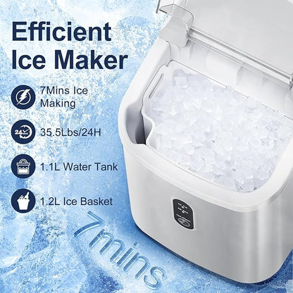 ZAFRO Portable Ice Maker Countertop - Image 2