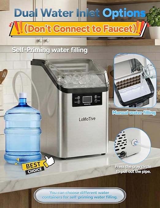 Countertop Clear Ice Cube Maker Machine - Image 3