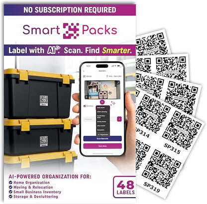 SmartPacks QR Stickers by SmartPacks