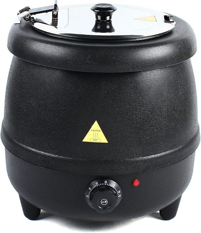 10L Commercial Electric Soup Kettle Pot Soup Maker Stainless Steel Insert Pot by WUPYI
