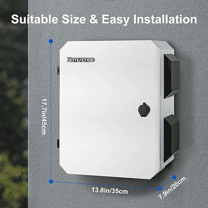 Outdoor Electrical Box, Cold-Rolled Steel Plate, Aluminum Alloy Back Beam - Image 3