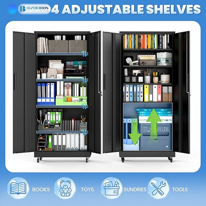 Garage Metal Storage Cabinet - Image 5