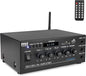 Pyle Compact Mini Home Power Amplifier - 40W Smart Small Audio Stereo Receiver by PyleUSA