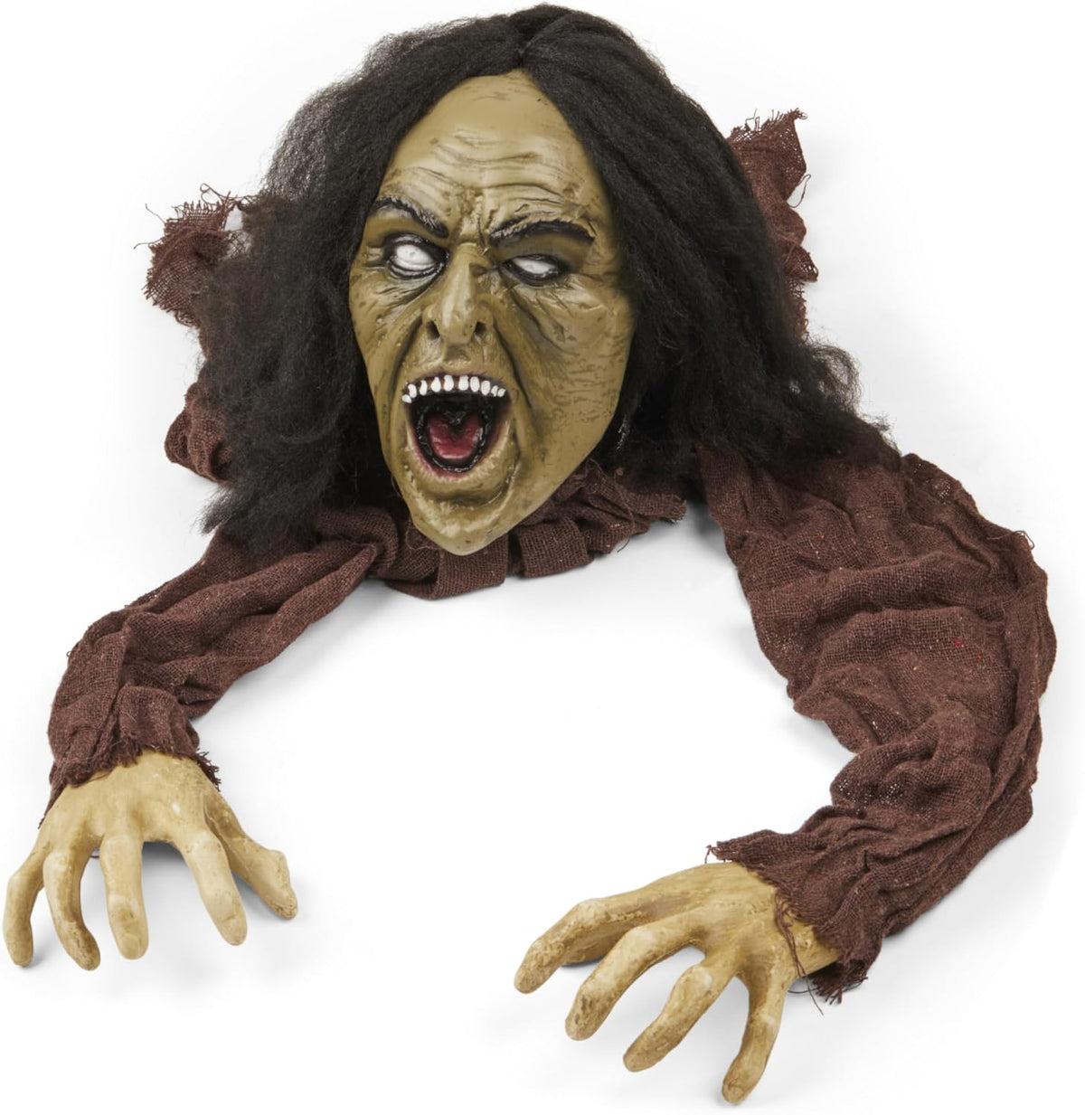 PREXTEX Crawling Zombie Halloween Decoration - Zombies Coming Out of Ground P...