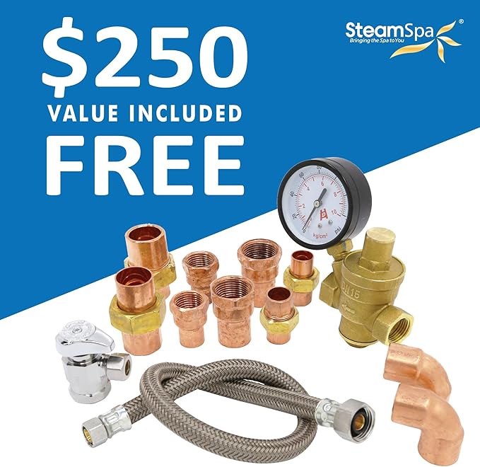 SteamSpa Executive 4.5 KW QuickStart ACU-Steam Bath Generator Package - Image 4