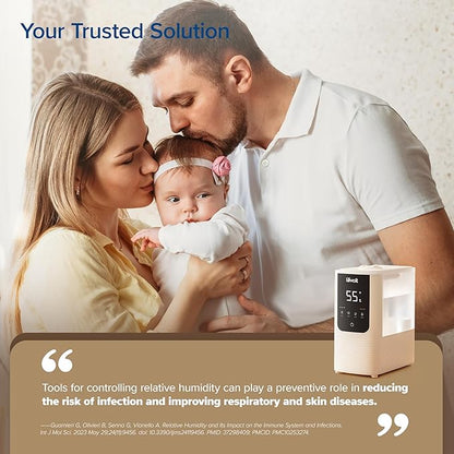 LEVOIT Humidifiers for Bedroom Home, Smart Warm and Cool Mist Air Humidifier - Image 6