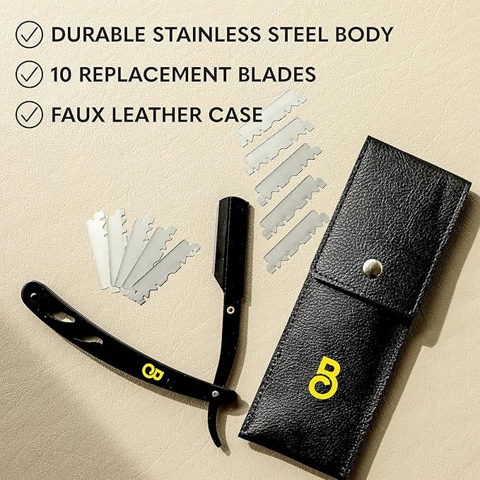 The Beard Club Straight Razor for Men - Image 9