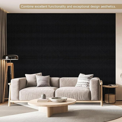 Autorific Acoustic Wall Panels, 6 Pack Total Size 72 x 48 Inches, Self-Adhesive - Image 4