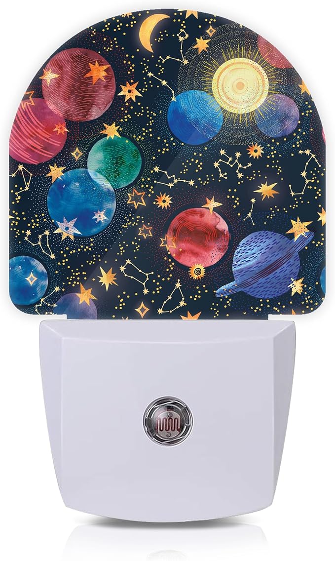 Axxitude Galaxy Space Constellation Cosmos Night Lights Plug into Wall by Axxitude