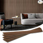 Art3d 4-Piece Wood Slat Acoustic Panels by Art3d