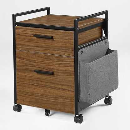 EUREKA ERGONOMIC 2-Drawer Mobile File Cabinet by EUREKAERGONOMIC