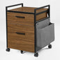 EUREKA ERGONOMIC 2-Drawer Mobile File Cabinet by EUREKAERGONOMIC