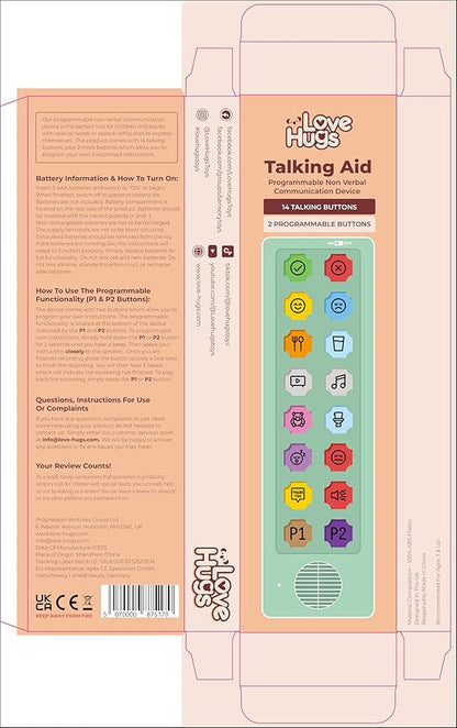 AAC Device for Autism & Speech Therapy. Non Verbal Communication Tools for Kids - Image 2