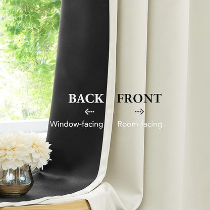 Beauoop 100% Blackout Curtains 84 Inches Long - Image 5