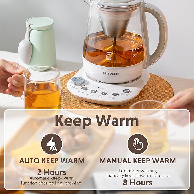 BUYDEEM K156 Tea Maker, Electric Kettle - Image 4